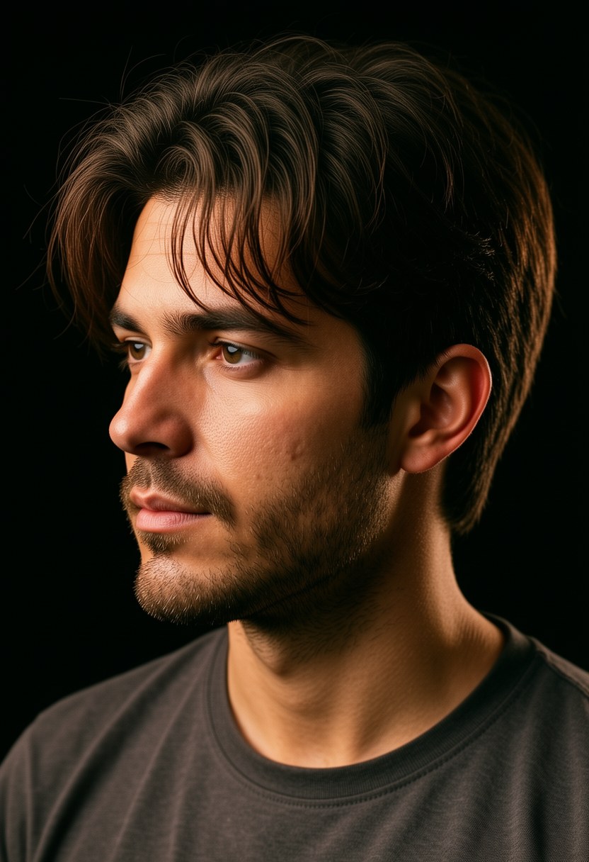 Prima: capelli lunghi non curati